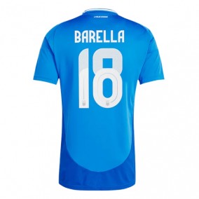 Prima Maglia Italia Barella 18 Euro 2024